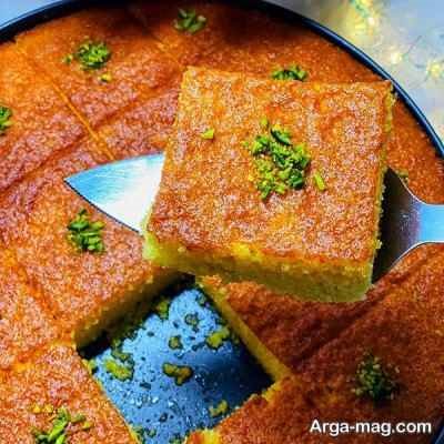 طرز تهیه کیک نامورا خوش پخت و خوشمزه