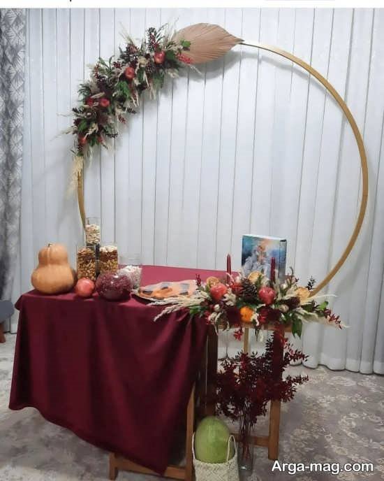 تزئینات جذاب خانه ویژه شب یلدا