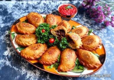 طرز تهیه پیراشکی عربی خوشمزه