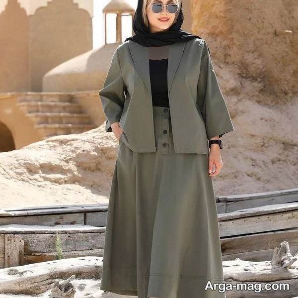 مدلهای کت و دامن شیک