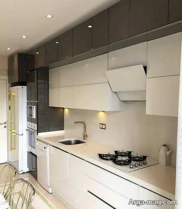 سبک های متفاوت طراحی داخلی آشپزخانه رنگ روشن