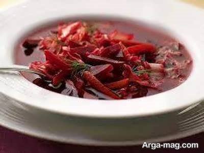 طرز تهیه خوراک گوشت و چغندر غذای محبوب روسی