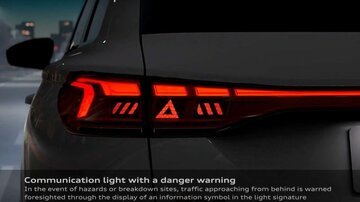 چراغ‌های این خودرو با شما سخن می‌گوید!