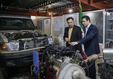 موتور 6 سیلندر 4000 سی‌سی ایرانی رونمایی شد