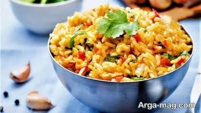 طرز تهیه دمی زیتون پلوی مخلوط و خوش طعم ایرانی