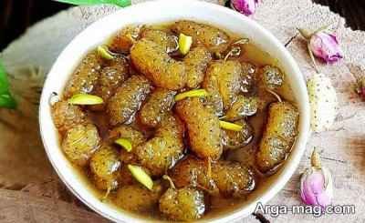 طرز تهیه مربای توت سفید