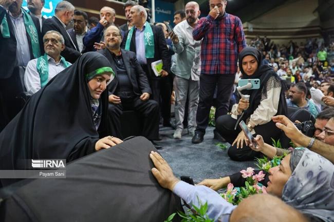 گردهمایی انتخاباتی هواداران «مسعود پزشکیان»