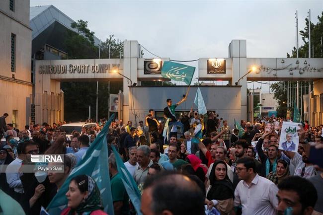 گردهمایی انتخاباتی هواداران «مسعود پزشکیان»