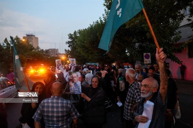 گردهمایی انتخاباتی هواداران «مسعود پزشکیان»
