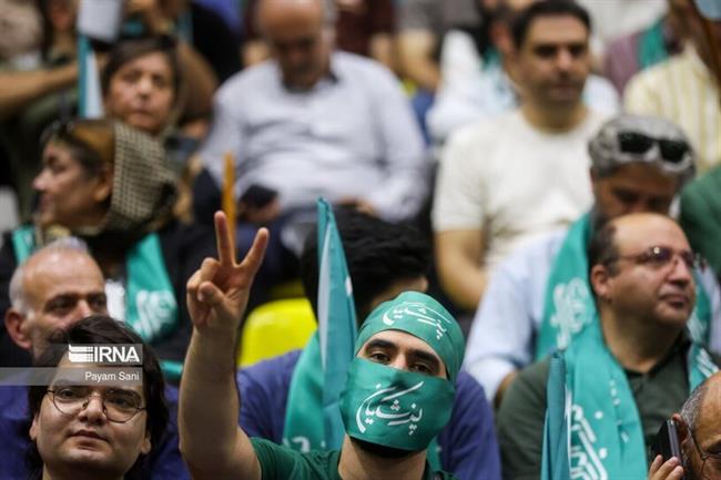گردهمایی انتخاباتی هواداران «مسعود پزشکیان»