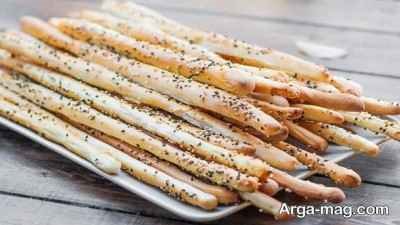 طرز تهیه نان گریسینی خوشمزه با دستور پخت آسان