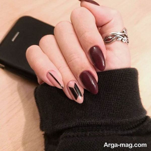 طراحی لاکچری ناخن BTS