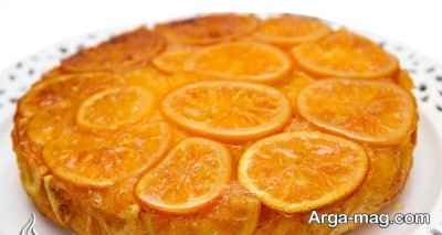 طرز تهیه کیک برگردان پرتقال خوش پخت و خوش طعم