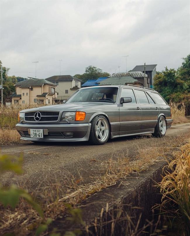 مرسدس W126 متفاوت‌تر از همیشه: داستان یک شاهکار در Speedhunters!