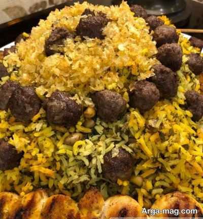 طرز تهیه پلو قورمه سبزی