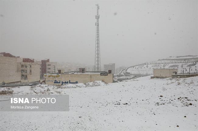 بارش برف در تهران