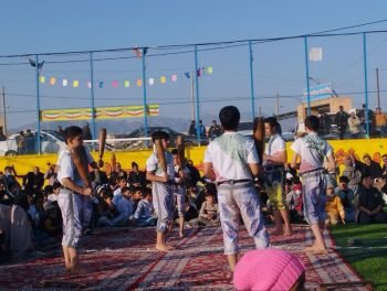 جشن انقلاب به سبک روستای کهن تربقان