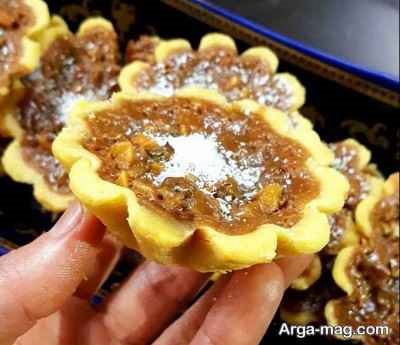 طرز تهیه تارت گردویی