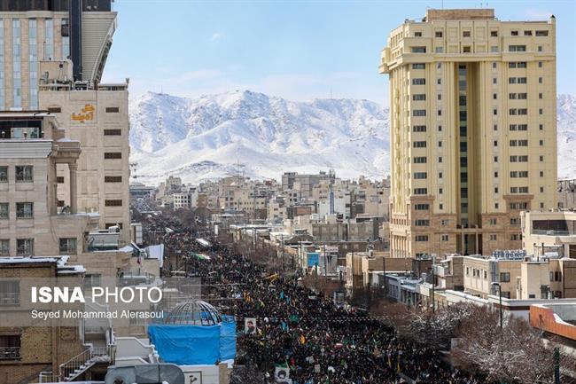 چهل و ششمین راهپیمایی 22 بهمن در سراسر کشور