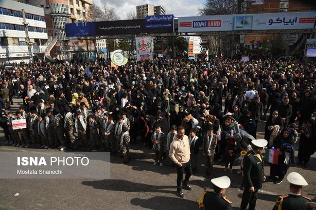 چهل و ششمین راهپیمایی 22 بهمن در سراسر کشور