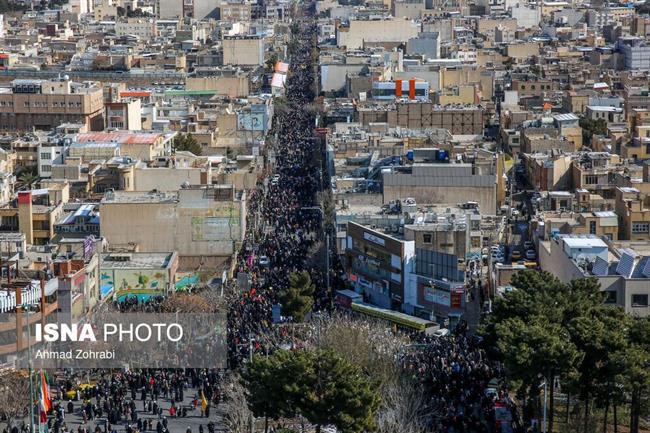 چهل و ششمین راهپیمایی 22 بهمن در سراسر کشور