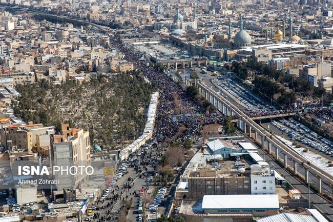 چهل و ششمین راهپیمایی 22 بهمن در سراسر کشور