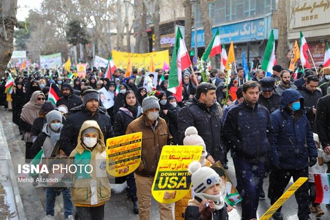 چهل و ششمین راهپیمایی 22 بهمن در سراسر کشور