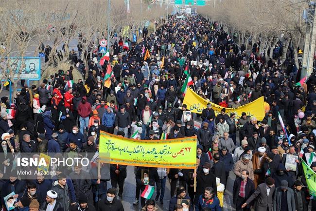 چهل و ششمین راهپیمایی 22 بهمن در سراسر کشور