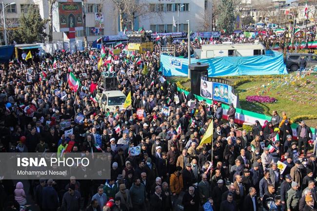 چهل و ششمین راهپیمایی 22 بهمن در سراسر کشور