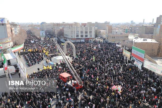 چهل و ششمین راهپیمایی 22 بهمن در سراسر کشور