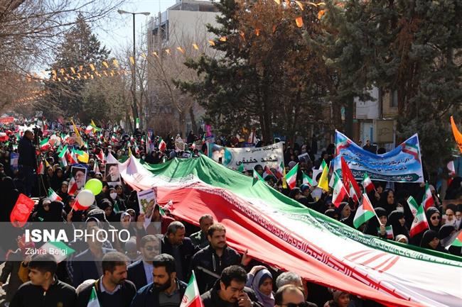 چهل و ششمین راهپیمایی 22 بهمن در سراسر کشور