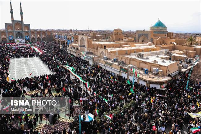 چهل و ششمین راهپیمایی 22 بهمن در سراسر کشور