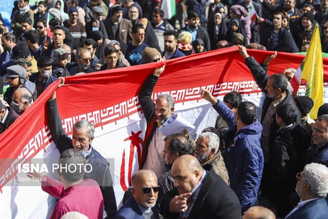 چهل و ششمین راهپیمایی 22 بهمن در سراسر کشور