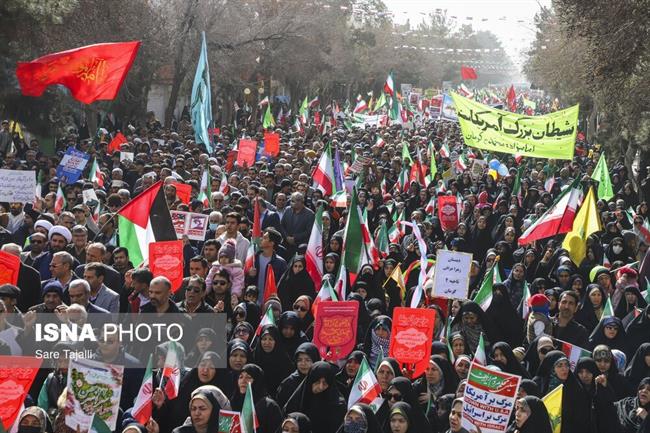 چهل و ششمین راهپیمایی 22 بهمن در سراسر کشور