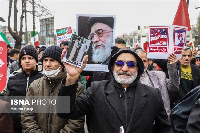 چهل و ششمین راهپیمایی 22 بهمن در سراسر کشور