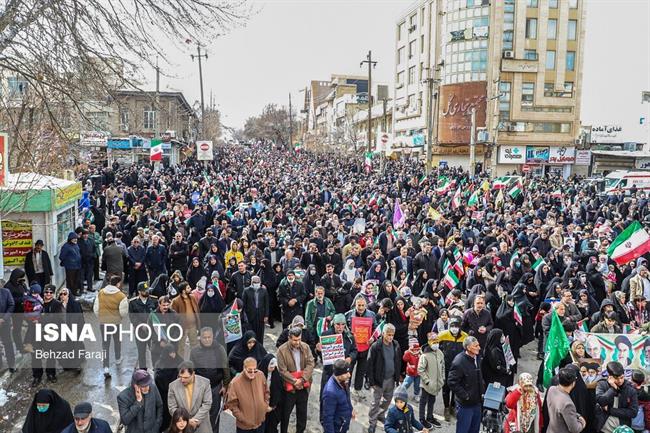 چهل و ششمین راهپیمایی 22 بهمن در سراسر کشور