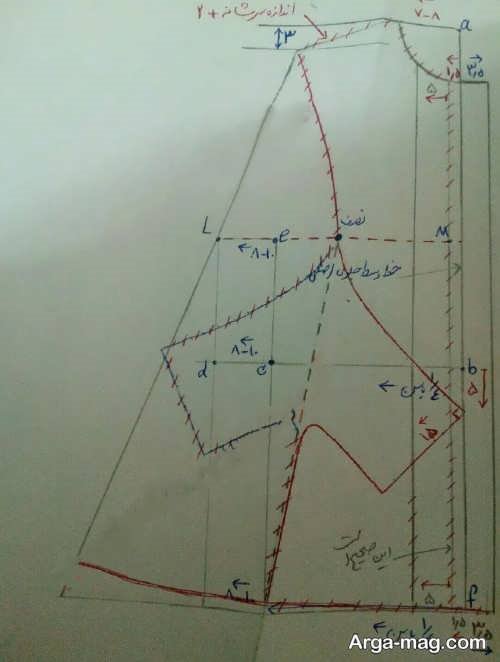 روش دوخت شنل با آستین