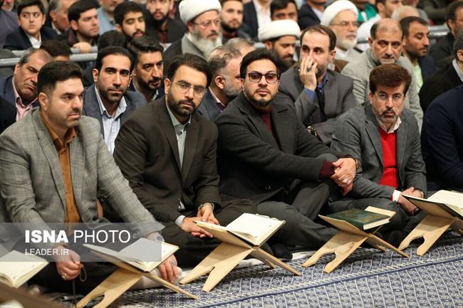 مراسم انس با قرآن در حضور رهبر انقلاب