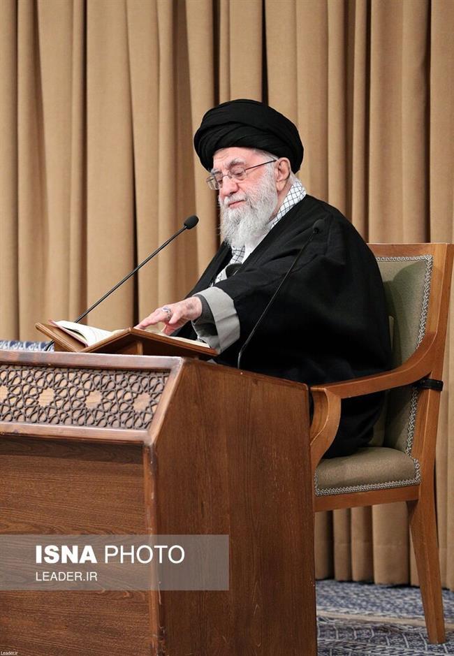 مراسم انس با قرآن در حضور رهبر انقلاب