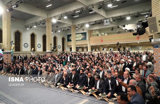 مراسم انس با قرآن در حضور رهبر انقلاب