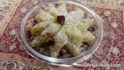 طرز تهیه مسقطی گردویی شیرینی محبوب برای تمام فصول