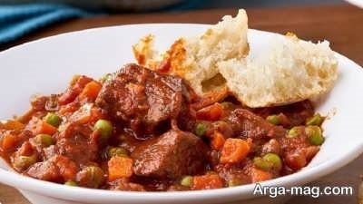 طرز تهیه خوراک شترمرغ خوش طعم و لذیذ