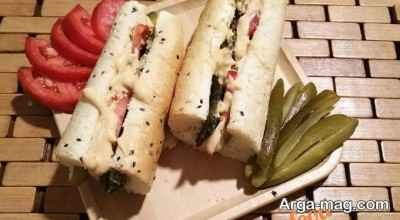 طرز تهیه ساندویچ کوکو با دستور آسان و خوشمزه