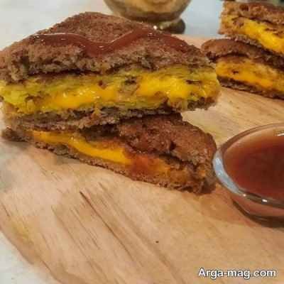 طرز تهیه ساندویچ کوکو