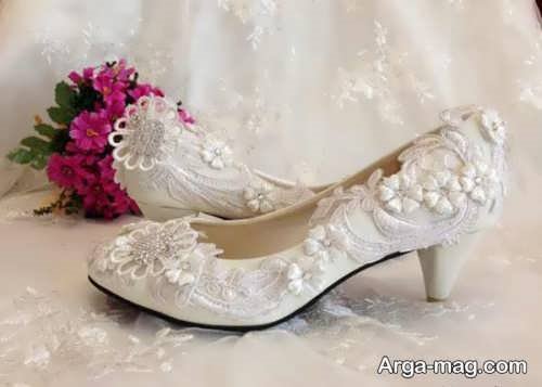 کفش کار شده عروس