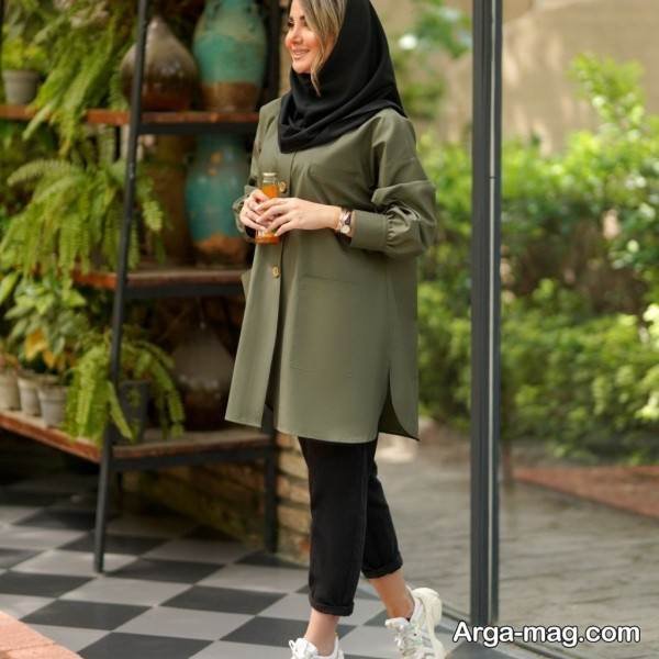 مدل مانتو دانشجویی شیک و جذاب ترند سال 1404