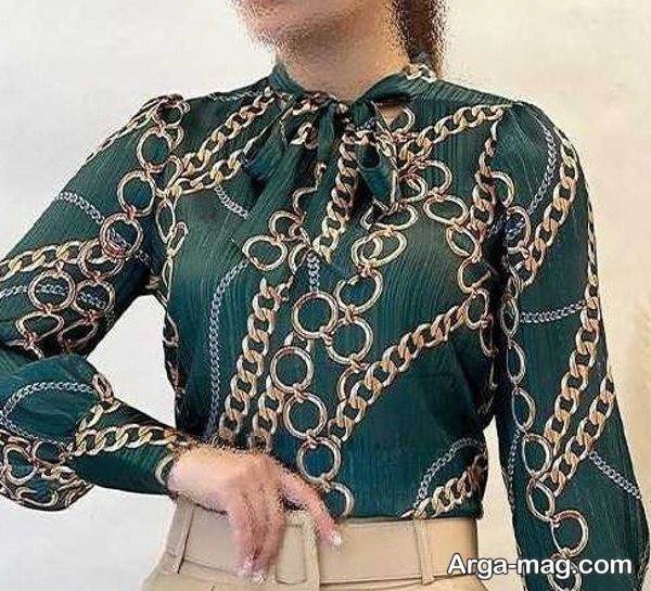 مدل بلوز زنانه در رنگ زیبا