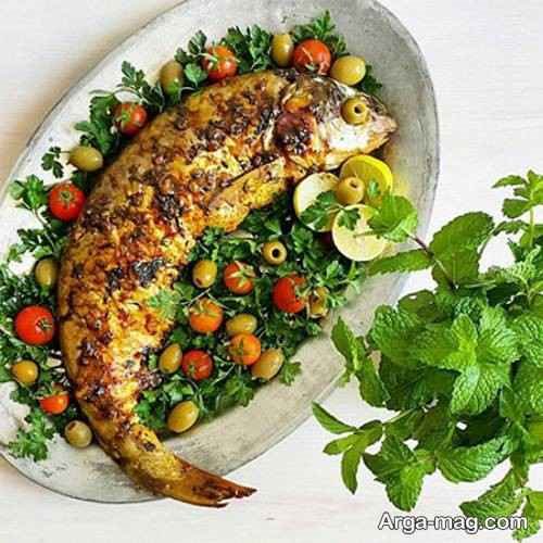 ترفندهای خلاقانه برای تزیین ماهی سرخ شده