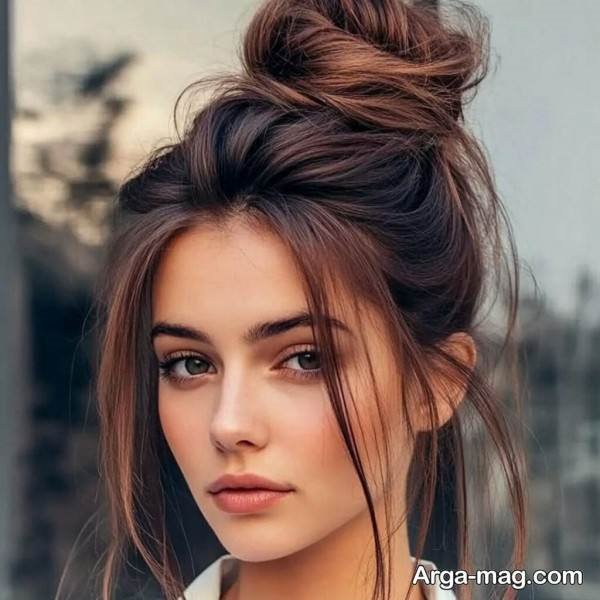 شینیون بسته لاکچری