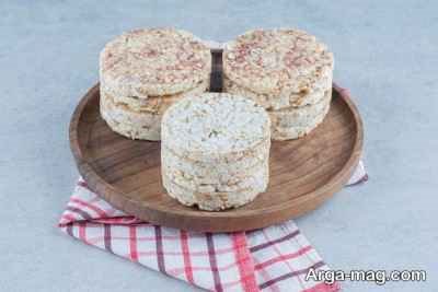 روش تهیه رایس کیک